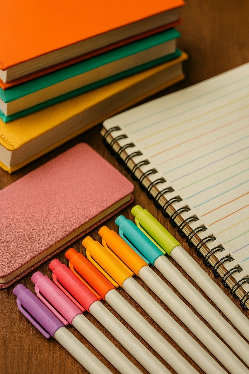 لوازم‌تحریر و روان‌شناسی رنگ‌ها؛ انتخابی فراتر از ظاهر